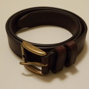 Italian Leather Belt Northern Reflections L 32